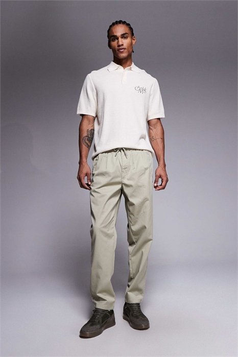 Брюки свободного кроя с резинкой в поясе, надеваемые через голову артикул 154690346