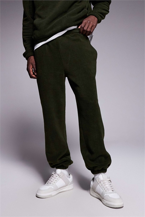 Джоггеры из флиса с зауженным кроем co-ord артикул 146925044