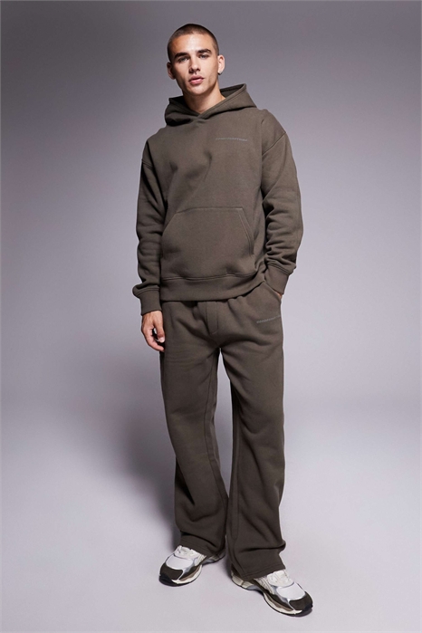 Джоггеры свободного кроя в однотонном исполнении артикул 151111940