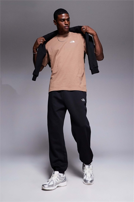 Джоггеры с логотипом Essential в стиле оверсайз артикул 140593951