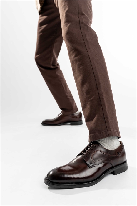 Туфли с шнуровкой на голенище артикул 150092189