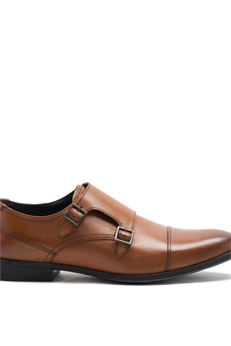 BOYCIE — классические кожаные туфли с двойной пряжкой артикул 134063317