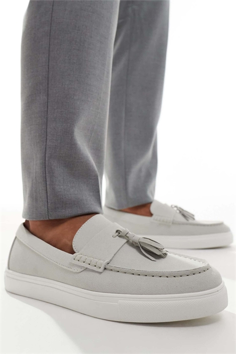 Лоферы с кисточками и подошвой-купсолом артикул 139405355