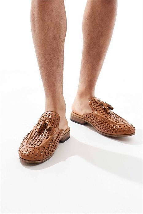 Лоферы с перекрестной переплеткой артикул 141242912