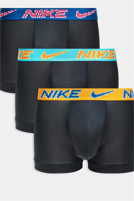 Набор из 3-х плавок Essential из микрофибры с пиксельным логотипом артикул 146690526