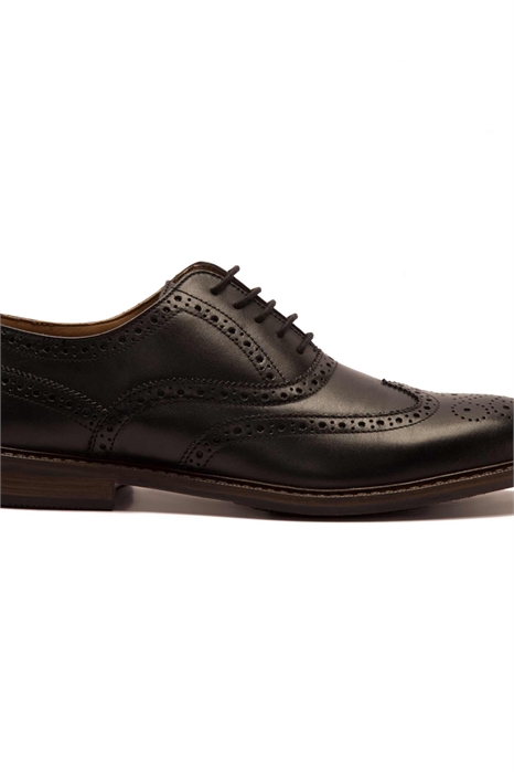 Мужские кожаные классические туфли-оксфорды «WALDEW» на шнурках артикул 141346013