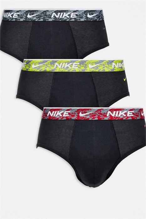 Набор из 3 пар трусов-боксерш из эластичного хлопка для повседневного ношения артикул 146690494