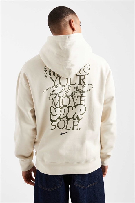 Толстовка с капюшоном и принтом Solo Swoosh артикул 147143645