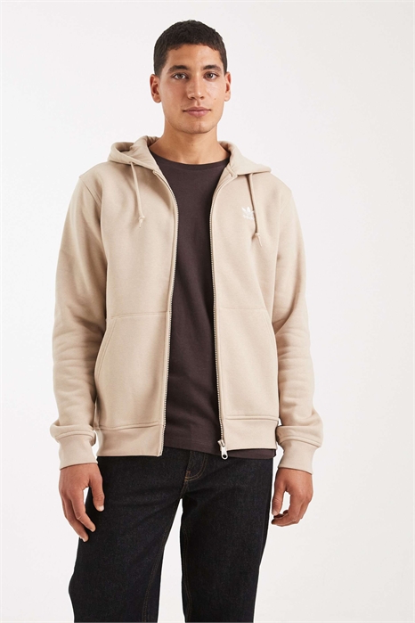 Толстовка с капюшоном и полной застежкой-молнией Trefoil Essentials артикул 153631200
