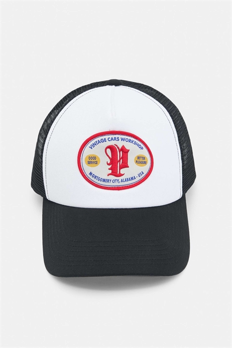 Кепка-тракер с нашивкой артикул 156236095