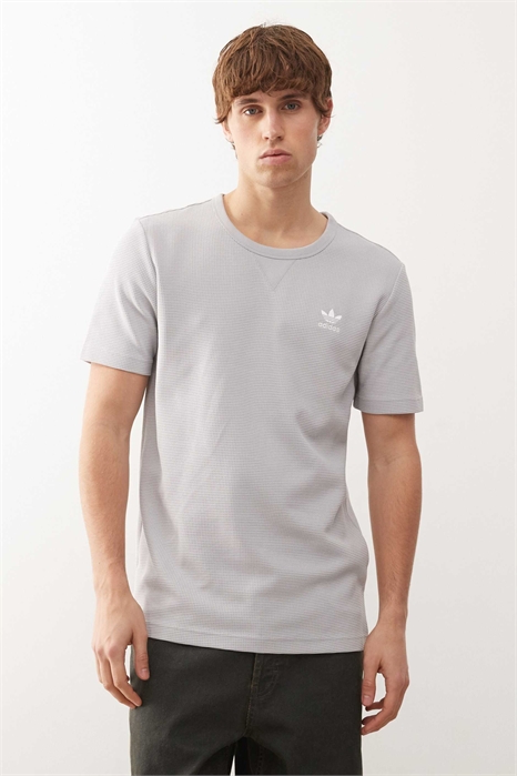 Футболка с вафельным принтом Trefoil Essentials артикул 153631036