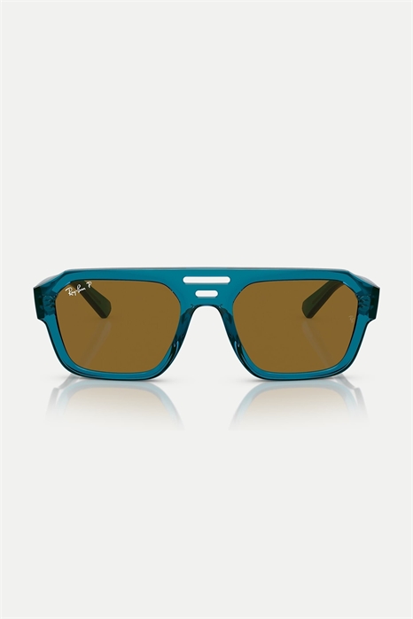 Солнцезащитные очки Corrigan с неравномерной поляризацией и коричневыми линзами артикул 150090877