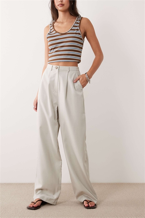 Брюки с широкими брючинами, сшитые на заказ артикул 151745817