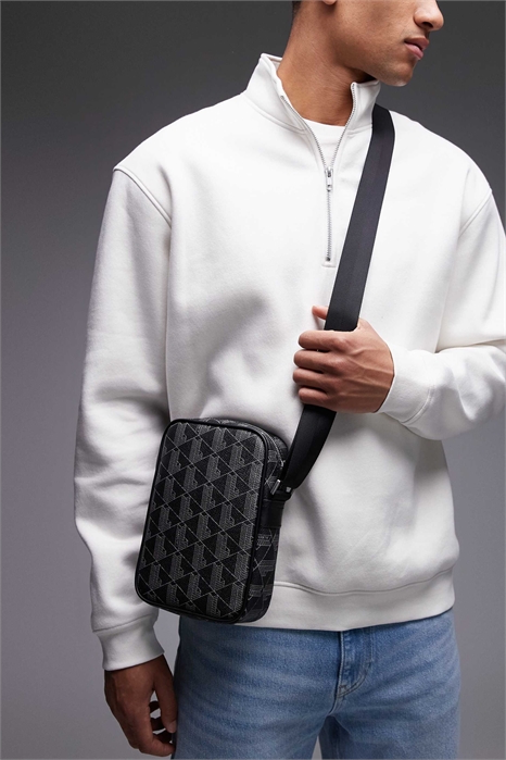 Сумка через плечо с монограммой артикул 154085412