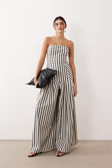 Брюки с широкими штанинами co-ord артикул 153083366