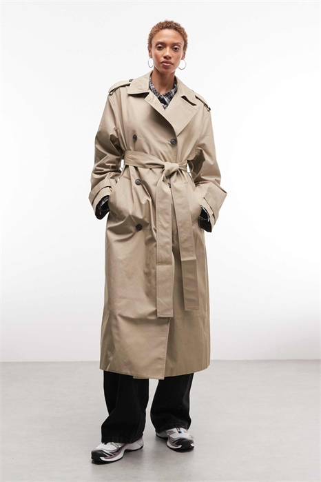 Тренч большого размера артикул 154840090