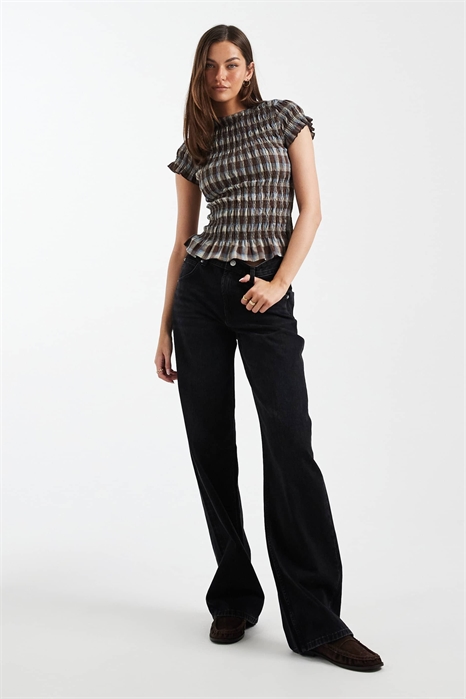 ASOS DESIGN: джинсы свободного кроя с низкой посадкой для высоких артикул 153917611