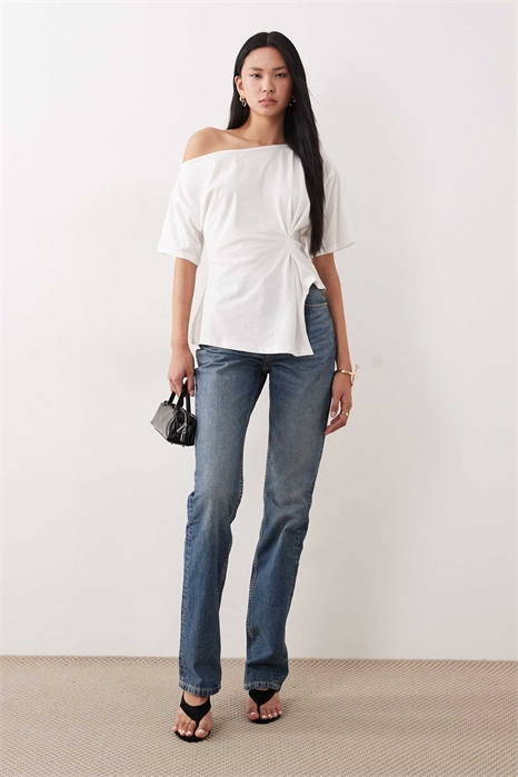 ASOS DESIGN — Коллекция Circular Design: джинсы-стрит с завышенной талией в стиле 90-х артикул 152833252