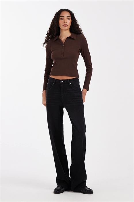 ASOS DESIGN: джинсы свободного кроя с низкой посадкой для высоких артикул 154267601