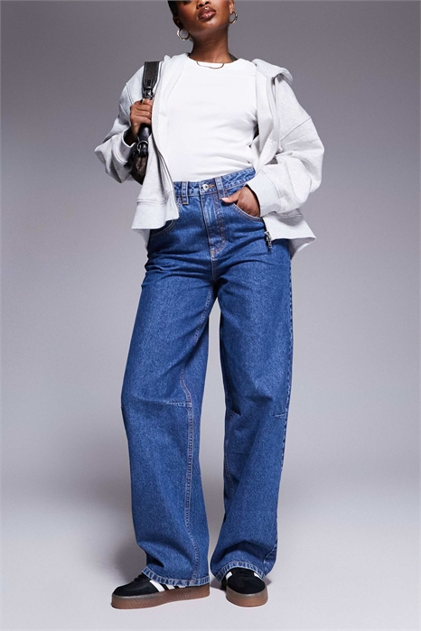 Джинсы Weekend Collective свободного кроя «багги» артикул 140261430