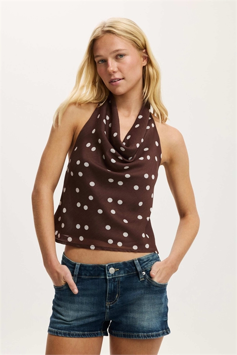 Микро-шорты из джинсовой ткани артикул 150854988