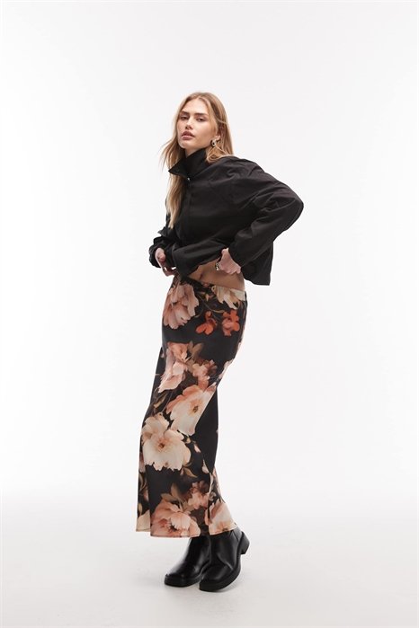 Юбка макси с косым кроем артикул 154760318