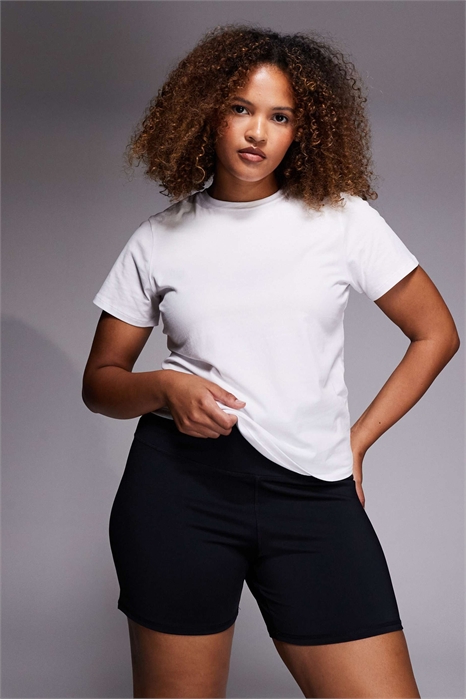 Шорты-леггинсы Curve Icon с высокой талией и длиной 5 дюймов, с карманом на молнии для телефона артикул 151779093