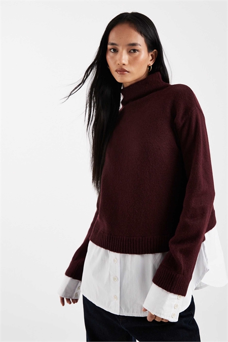 Вязаный свитер с 2 артикул 155130507