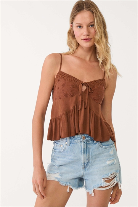 Шорты из рваного денима D75 артикул 149275243