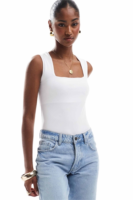 Боди с квадратным вырезом артикул 147694037