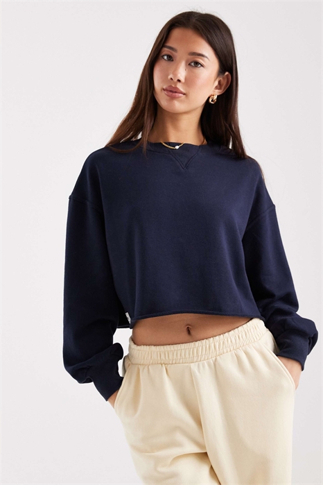 Укороченная толстовка артикул 152670323