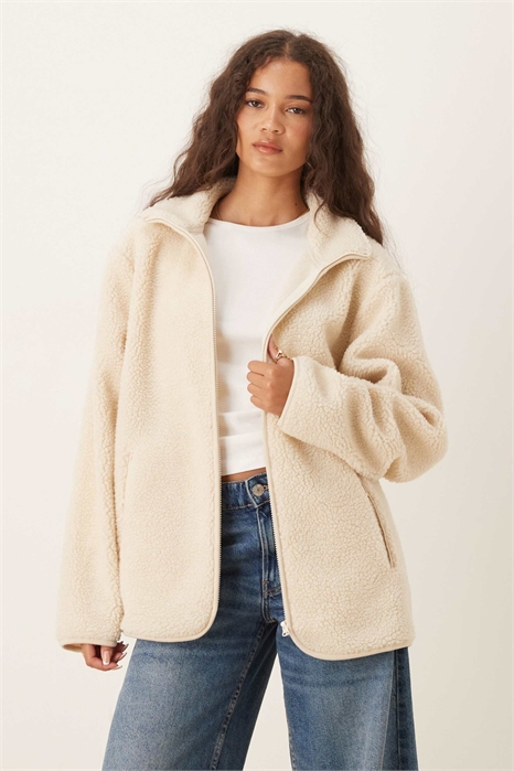 Флисовая куртка на молнии Borg артикул 143217921