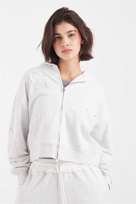 Оверсайз-худи с капюшоном и рагланными рукавами «Звезда» co-ord артикул 153406166