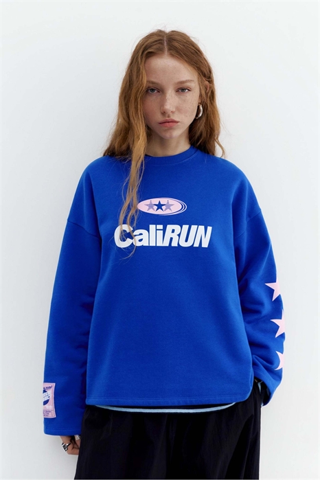 Свитшот с синей звездой артикул 155580646