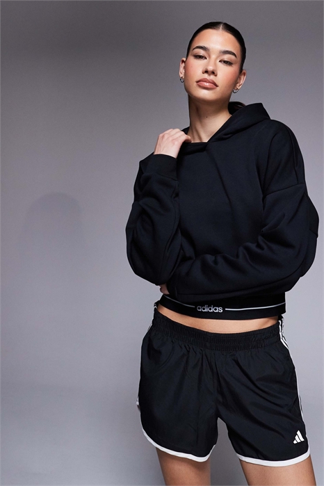 Толстовка с капюшоном adidas Training Hyperglam Linear артикул 150043791