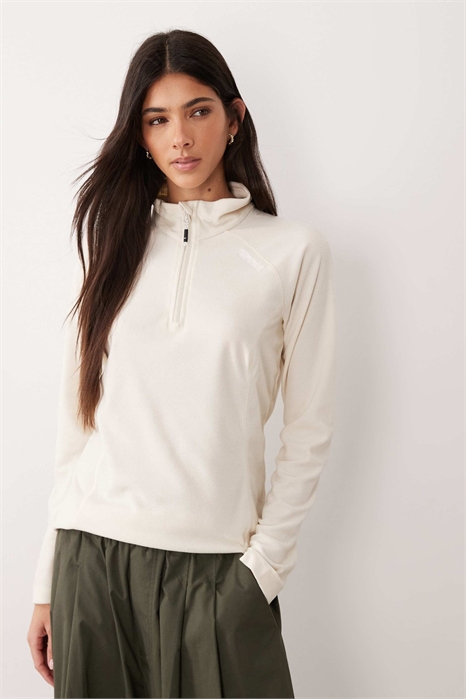 Легкий флисовый свитер Montes с полузастежкой-молнией артикул 155452139