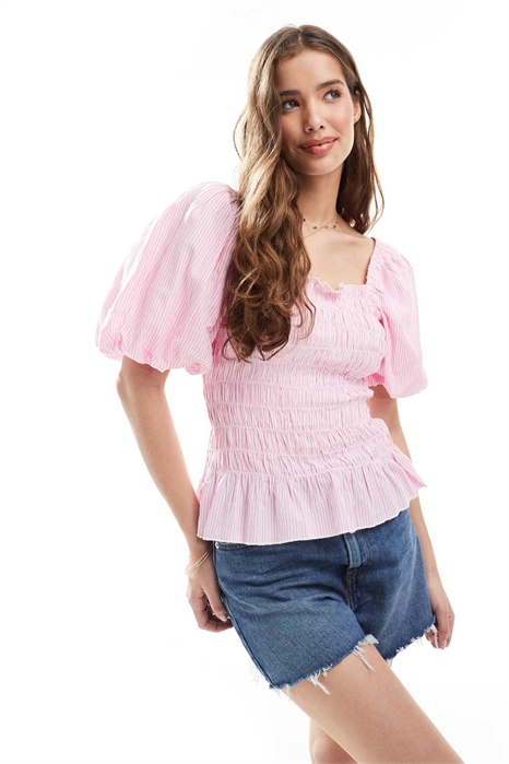 Блузка с рюшами артикул 140702420