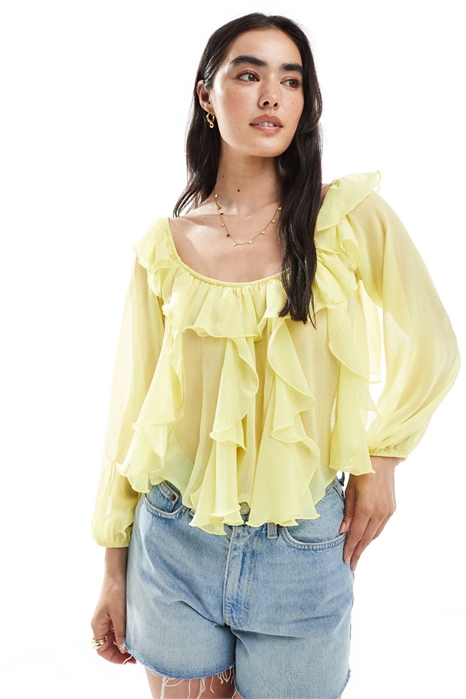 Блузка из шифона Bardot артикул 148195571