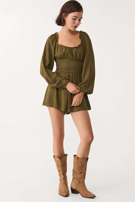 Платье-комбинезон свободного кроя артикул 149962562