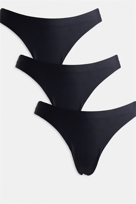 Набор из 3 бесшовных стрингов артикул 153577563