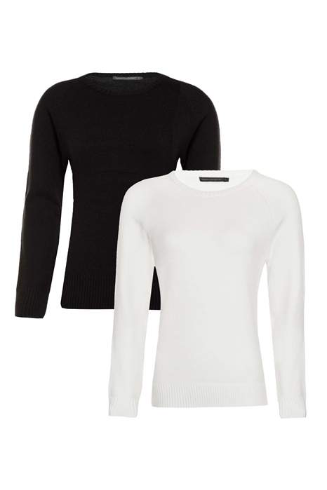 Набор из 2 уютных свитшотов с рагланными рукавами и мягкой на ощупь тканью артикул 152399615