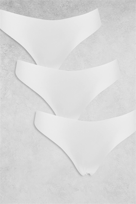 Набор из 3 бесшовных стрингов артикул 141818239