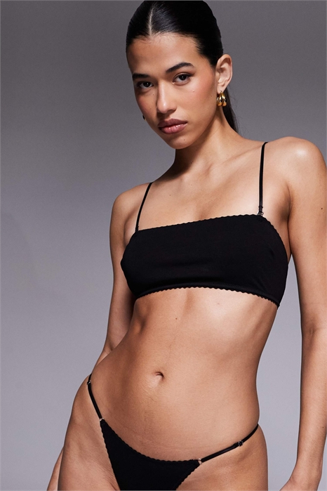 Хлопковый бандо Mila со съемными бретелями артикул 152905961