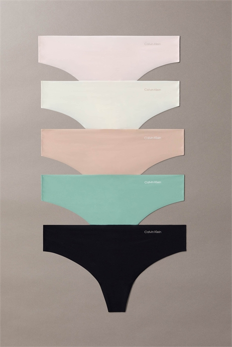 Незаметные стринги из микрофибры, упаковка из 5 штук артикул 148779010