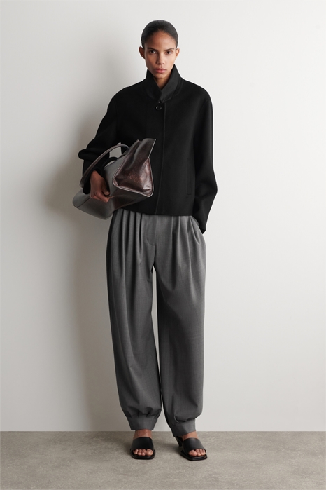 Структурированный пиджак из шерсти с двойным лицом артикул 1317049001