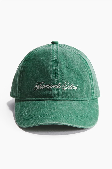 Кепка из твила с вышивкой артикул 1232067068