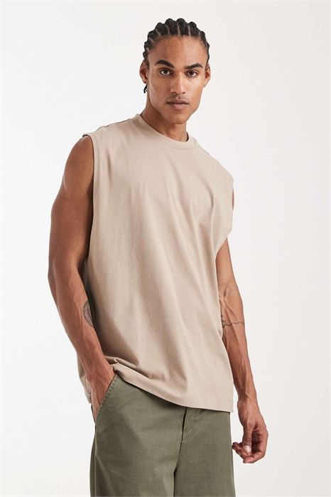 Футболка-майка Essentials свободного кроя артикул 154691872