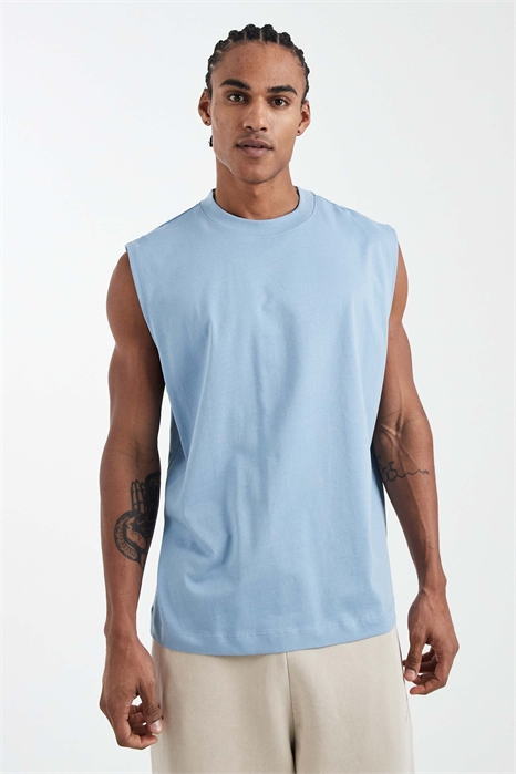 Футболка-майка Essentials свободного кроя артикул 154692003