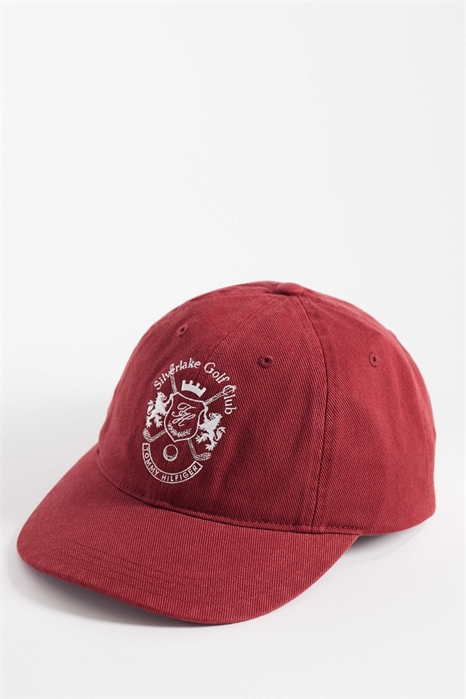 Кепка с логотипом в виде герба из промытого хлопка артикул 154169138