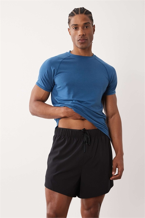 Быстросохнущие шорты для бега 2-в-1 из ткани, 12,7 см, с карманами на молнии артикул 153889273